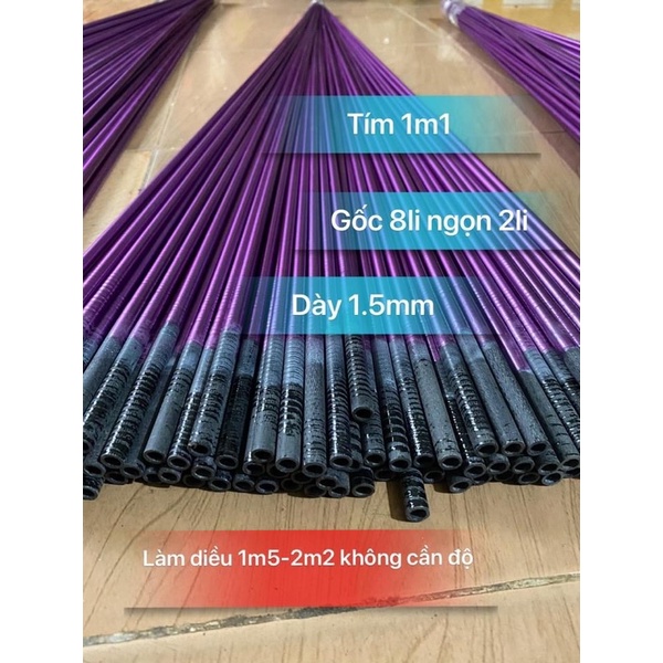 Nan cabon tím mini 1,1m  1,25m 1,4m siêu vip