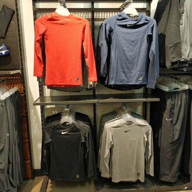 Áo Thể Thao Dài Tay Ôm Dáng Chất Liệu Co Giãn Tốt Nhanh Khô Cao Cấp Cho Nam