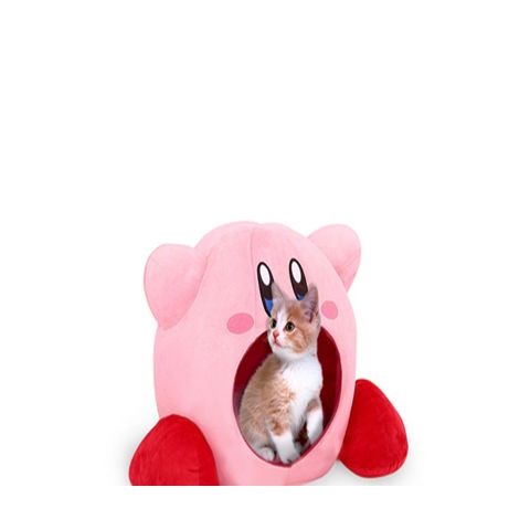Thú Nhồi Bông Hình Ngôi Sao Kirby Dễ Thương Cho Mèo Cưng