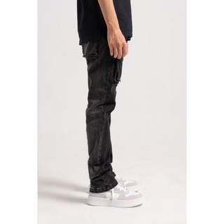 Quần Jeans Amand Transition Cargo Jeans - Black