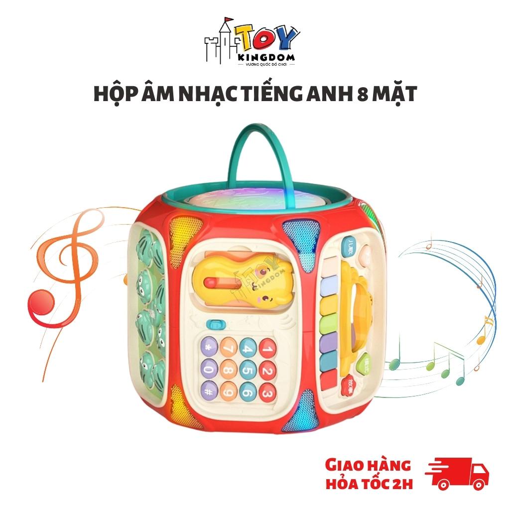 Đồ Chơi Hình Khối 8 Mặt Tiếng Anh Woa Toys– Dành Cho Sự Phát Triển Đầu Đời Bé – Cho Bé từ 6th