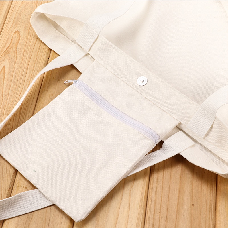 Túi Xách Canvas Cỡ Lớn Thiết Kế Mới Tiện Lợi Dễ Sử Dụng