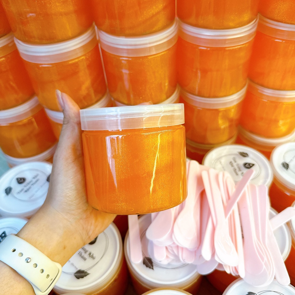 Kem TẮM TRẮNG KHÔ BODY 500gr bán hàng xịn kèm muỗng