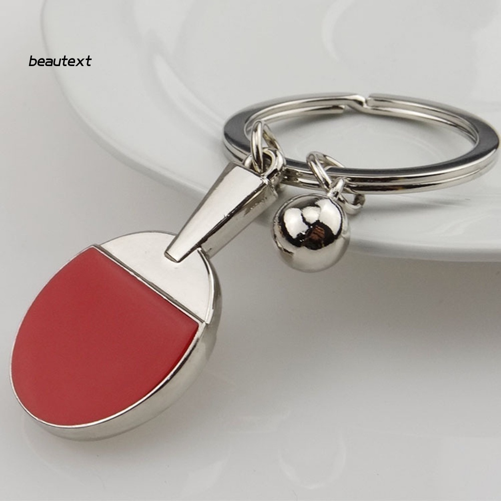 Móc Khóa Hình Vợt Bóng Bàn / Bóng Bàn / Dơi Độc Đáo