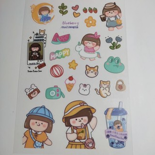 Combo 10 tấm sticker pet giao ngẫu nhiên không trùng mẫu