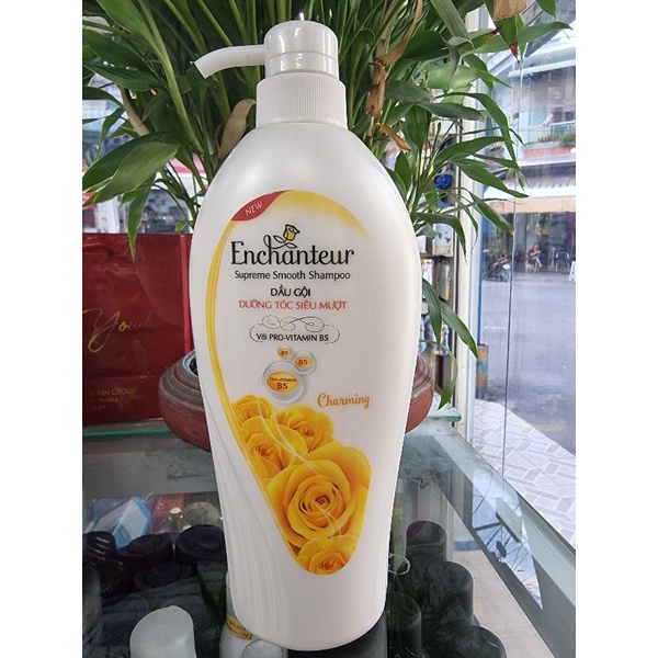 DẦU GỘI enchanteur charming màu vàng 650g (chuẩn cty)