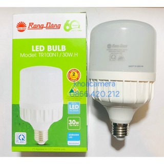 Bóng đèn led bulb trụ 20w - 30w rạng đông
