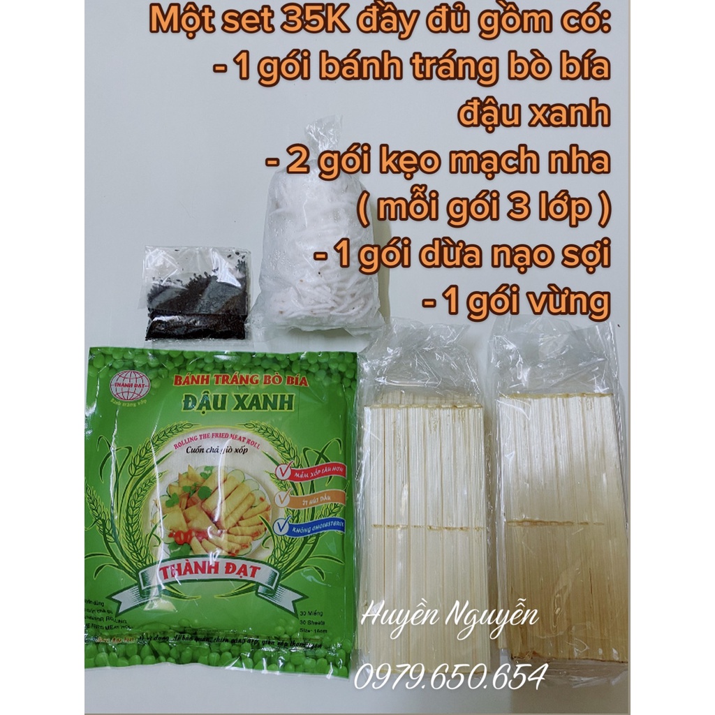 Set Bò Bía Ngọt Không Dừa - E3 Audio Miền Nam