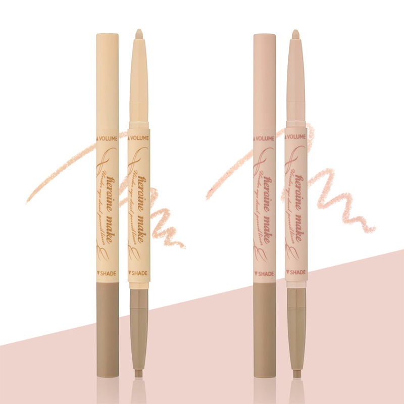Kiss me Heroine Make Under Eye Dual Pencil Liner K Beauty Makeup Eyeliner K Beauty skin K Beauty ski