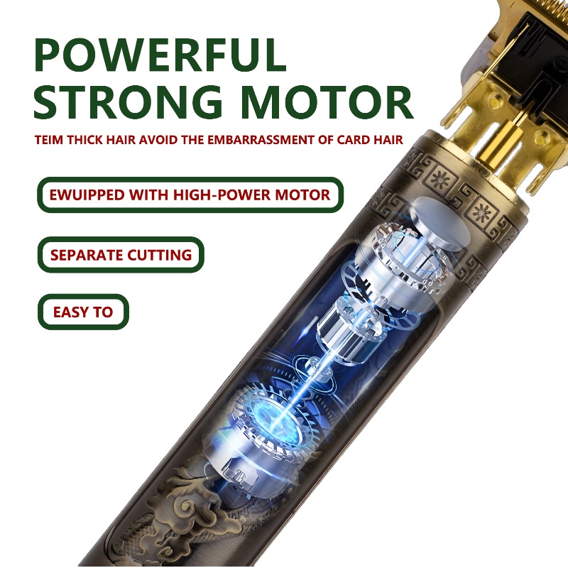 Máy cắt tóc điện Máy cắt tóc không dây/Máy cắt tóc/Pin sạc râu tỉa cho nam giới