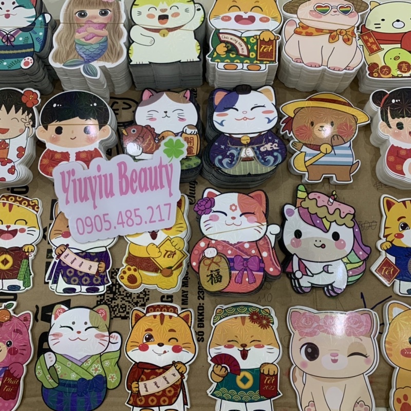 bao lì xì chipi hoạt hình tết lì xì chibi đẹp dễ thương