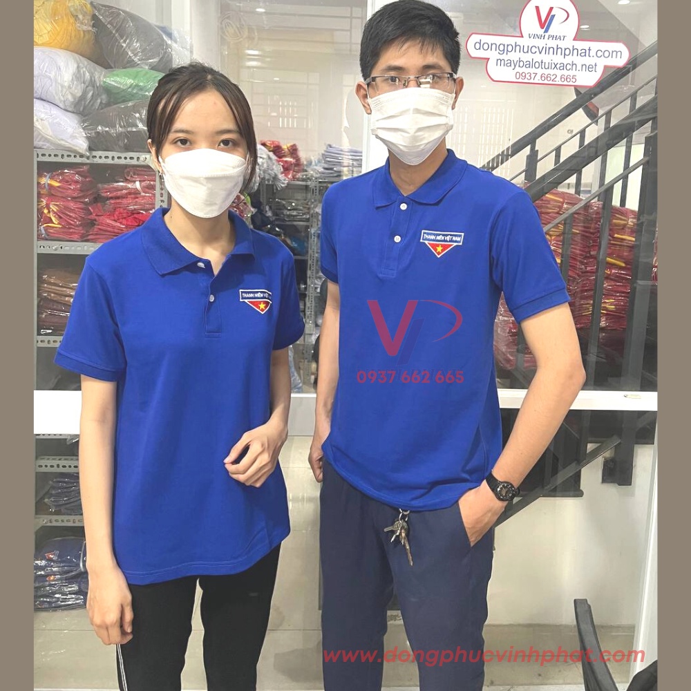Áo thun Đoàn Thanh Niên nam nữ mẫu đẹp vải cá sấu mềm mịn thoáng mát chất lượng giá rẻ