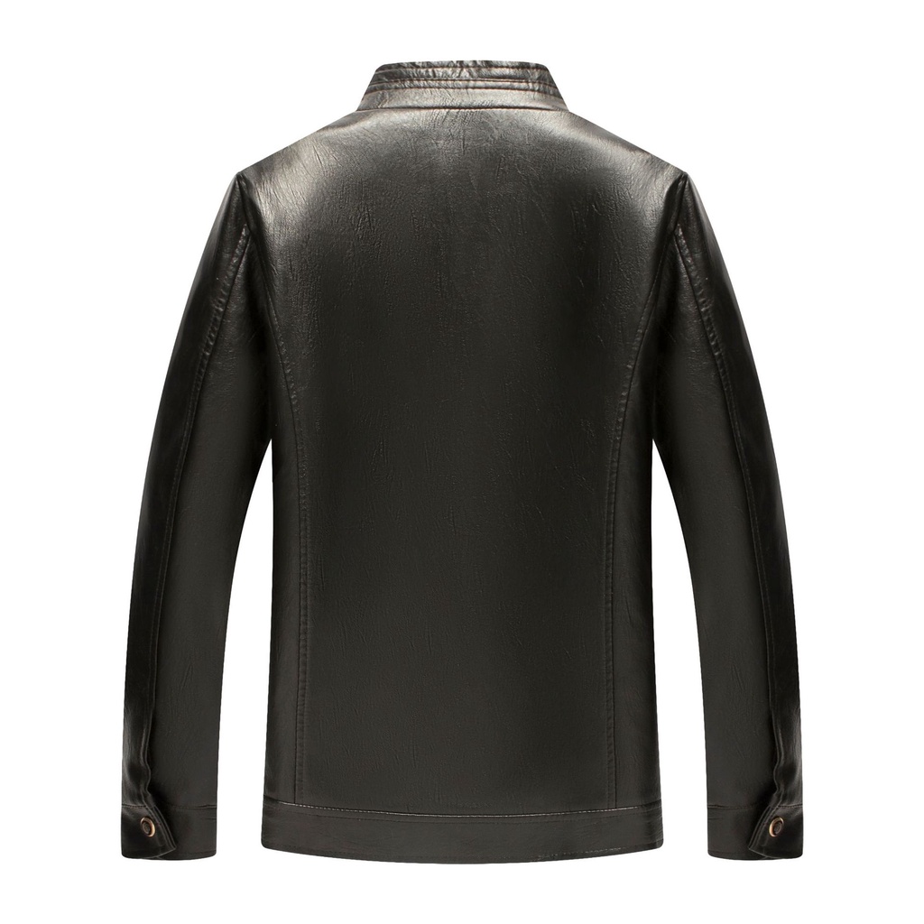 Áo khoác da nam lót nỉ , áo da nam thời trang cao cấp