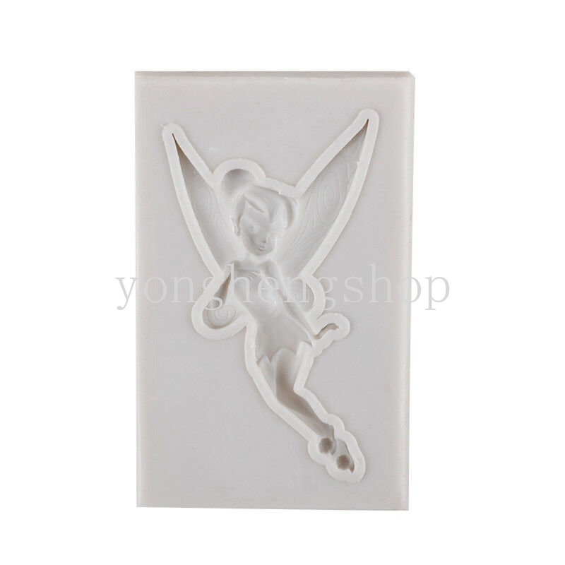 Khuôn Silicone Tạo Hình Làm Bánh Kẹo Hình Nàng Tiên Hoa 3D DIY