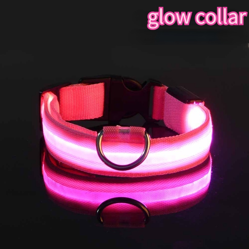 Vòng Cổ Có ĐèN LED PháT SáNg Ban Đêm Cho Thú Cưng