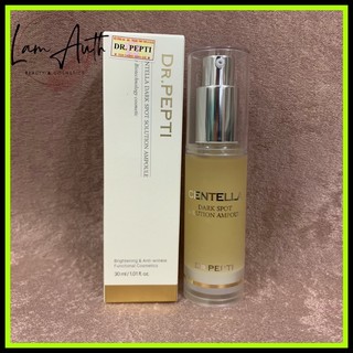 Tinh chất dưỡng trắng,căng bóng Dr Pepti Centella Dark Spot Solution Ampoule 30ml