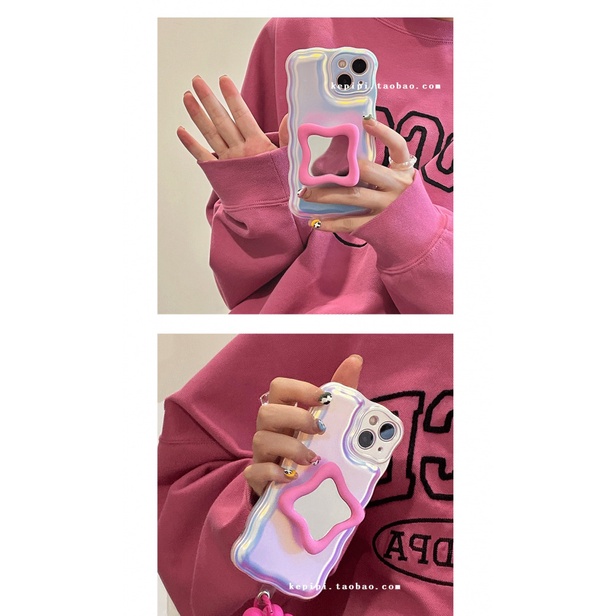 Ốp Điện Thoại Ánh Laser Thời Trang Dễ Phối Đồ Cho iPhone 13 14 Pro Max 11 12