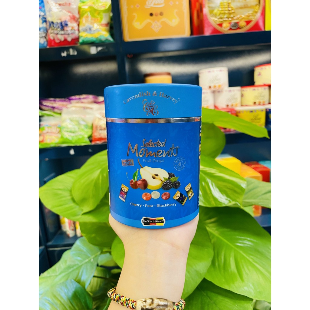 Kẹo trái cây mẫu mới 2023 Cavendish & Harvey hộp 100g Đức