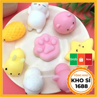 Đồ chơi squishy mochi hình thú xinh xắn đáng yêu mềm mịn giúp giải tỏa