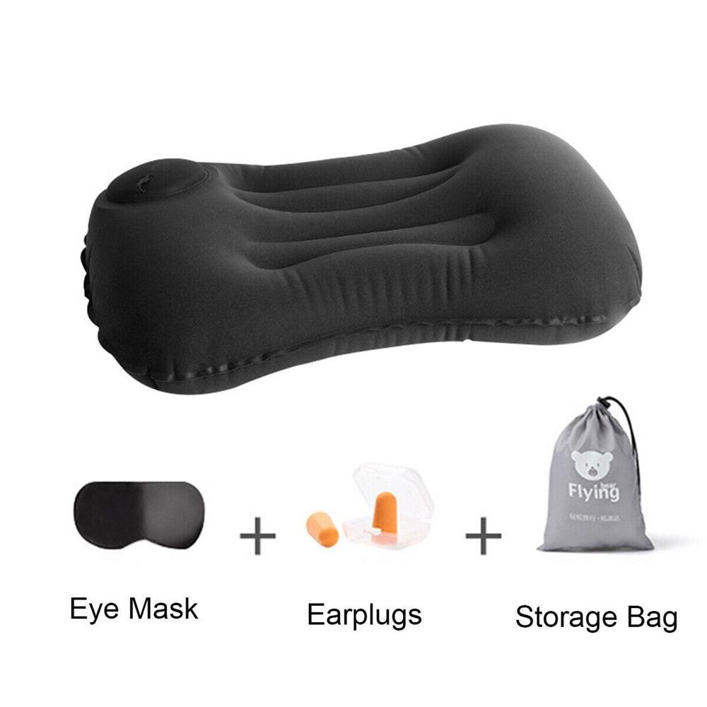 Gối Bơm Hơi Tựa Đầu Siêu Nhẹ Tiện Dụng Mang Theo Du Lịch / Leo Núi