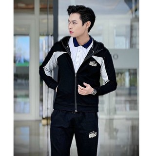 Đồ bộ nam, bộ nam dài tay, bộ thể thao nam thu đông, bộ đông, bộ nỉ kéo khóa