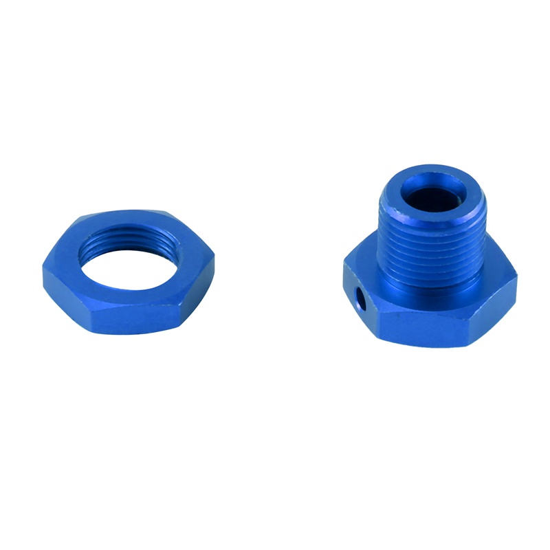 Bộ Chuyển Đổi Trục Bánh Xe 17mm Bằng Kim Loại Kèm Đai Ốc Thay Thế Cho Arrma 1 / 7