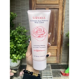 Kem dưỡng trắng chống nắng nước hoa hồng Body Lizcell