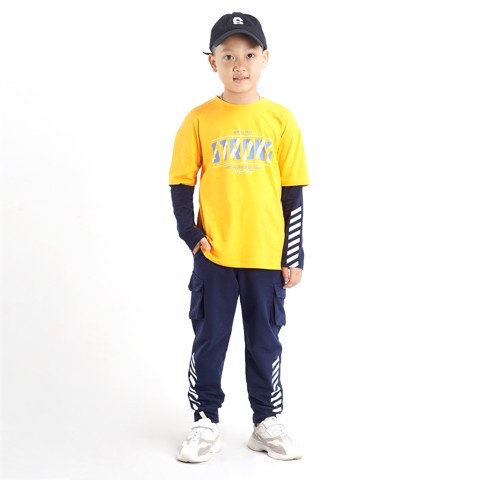 ÁO PHÔNG BÉ TRAI DÀI TAY 2 LỚP