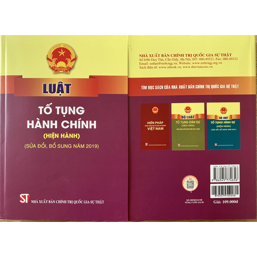 Sách-Luật Tố Tụng Hành Chính