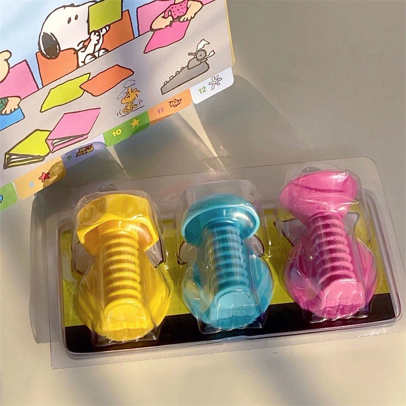 Set 3 móc quần áo kiểu ốc ít cute đáng yêu chắc chắn tiện dụng giá rẻ