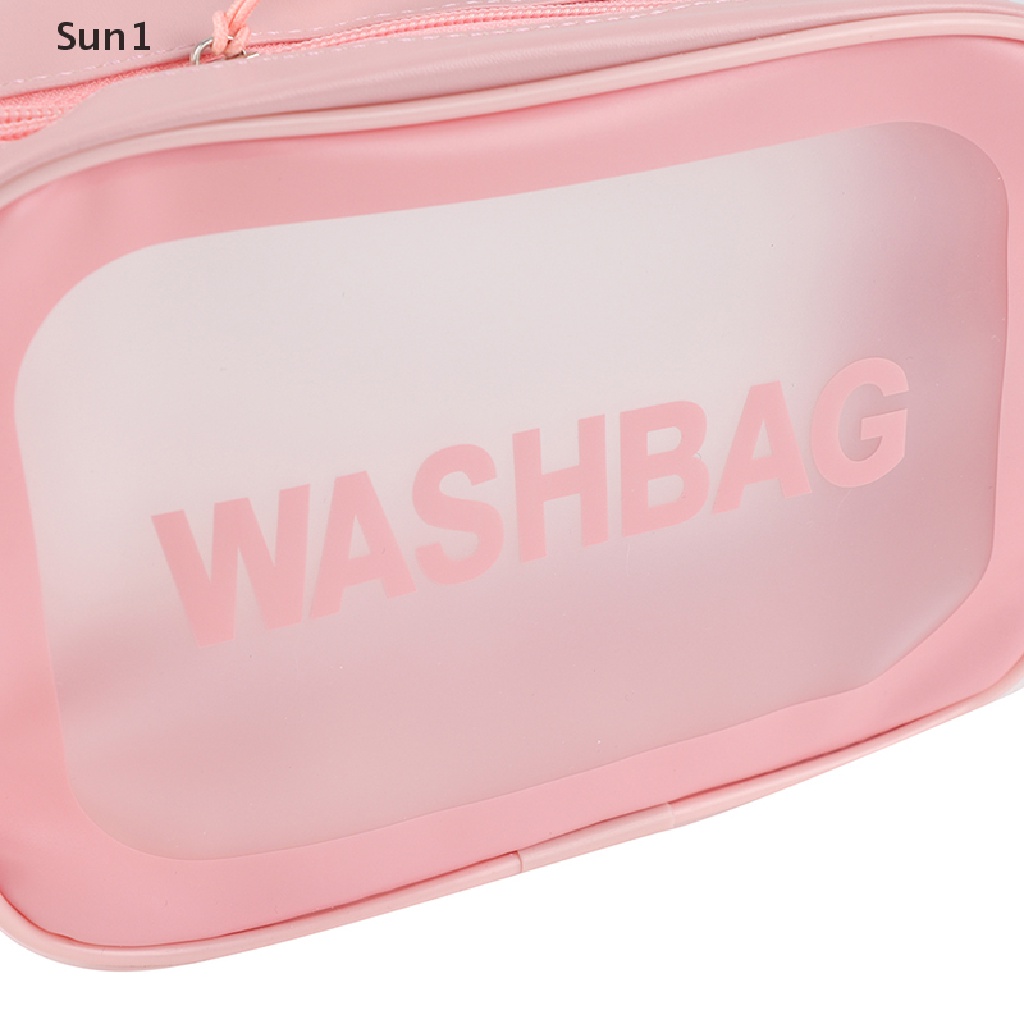 Sun1 &gt; Túi Đựng Mỹ Phẩm / Đồ Trang Điểm Có Khóa Kéo Tiện Lợi