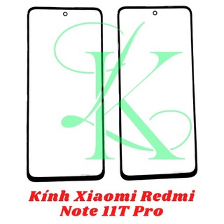 Kính XM redmi note 11t  pro  ( kính ép cho redmi note 11t pro  )