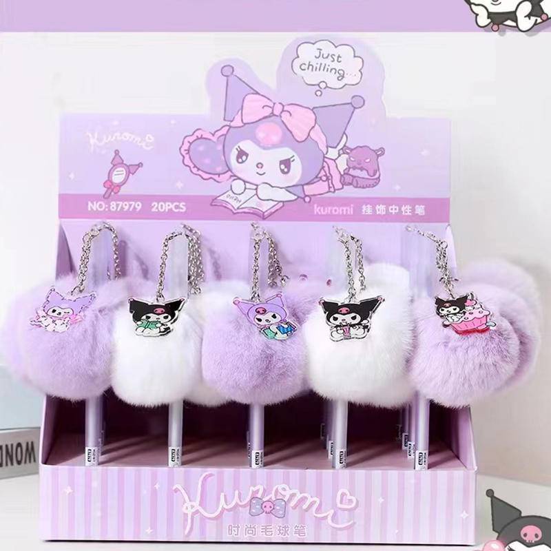 Sanrio Bút Mực Gel Mymelody Kuromi Cinnamoroll Pochacco Dễ Thương Dùng Trong Trường Học / Văn Phòng