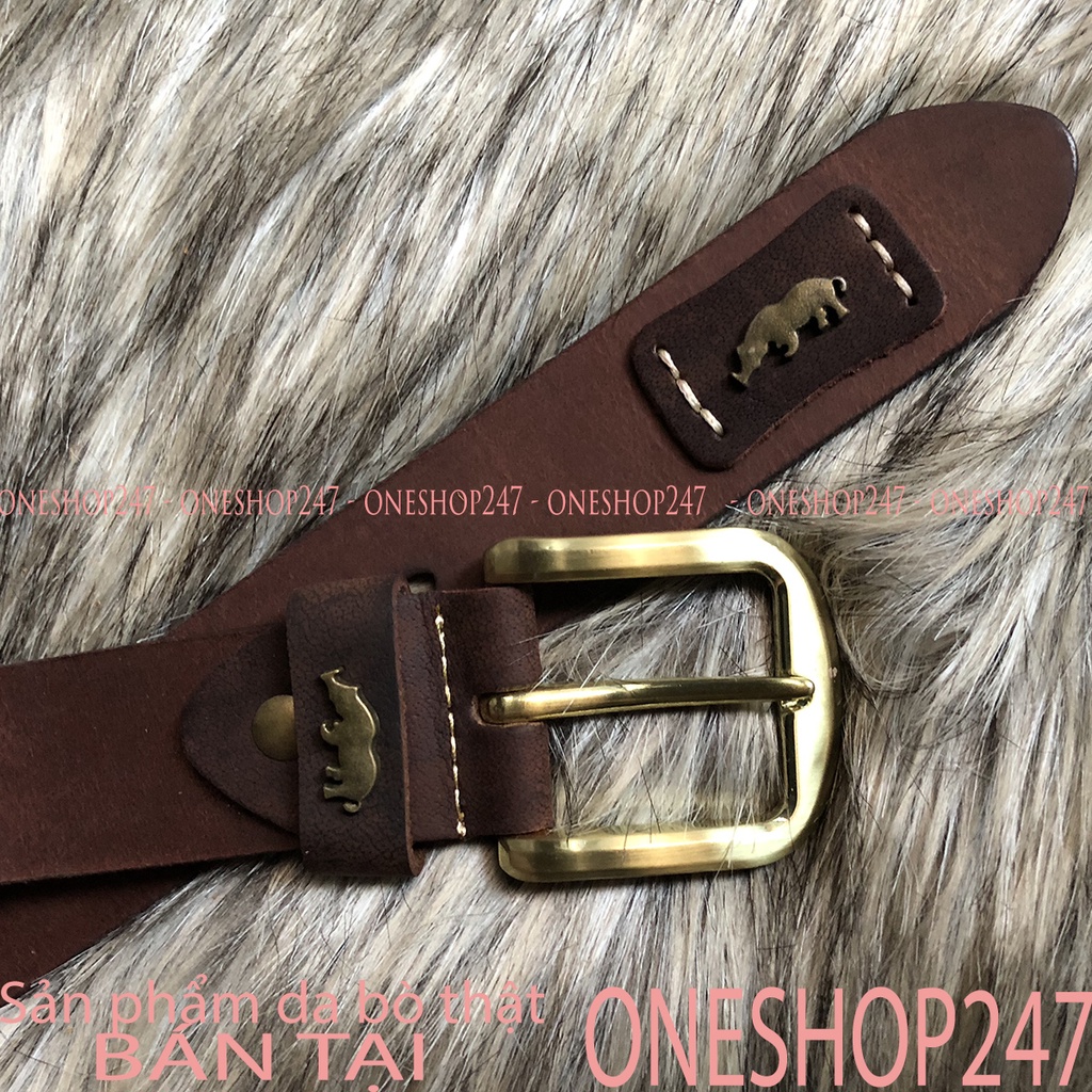 Thắt lưng nam nguyên sợi chắc chắn bền đẹp A91TL, 100% da bò thật