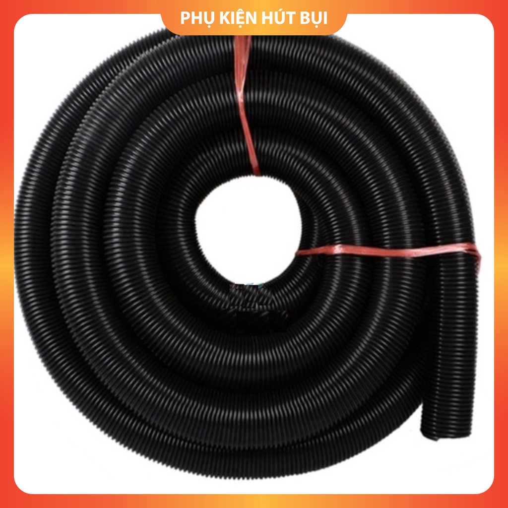 Ống dây mềm, ống ruột gà 35-42mm dành cho máy hút bụi Công nghiệp 30 lít