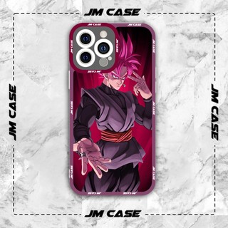 Ốp lưng iphone samsung xiaomi oppo cạnh vuông JMCase Dragon Ball Songoku Manga Anime