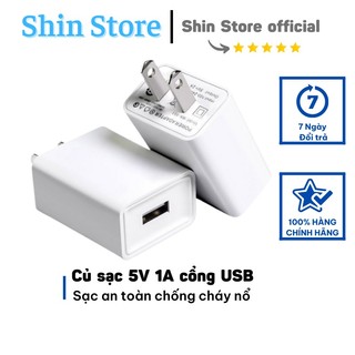 Củ sạc 5v2.1a cho ip/samsung/xiaomi/oppo/huawei/vivo - shinstore