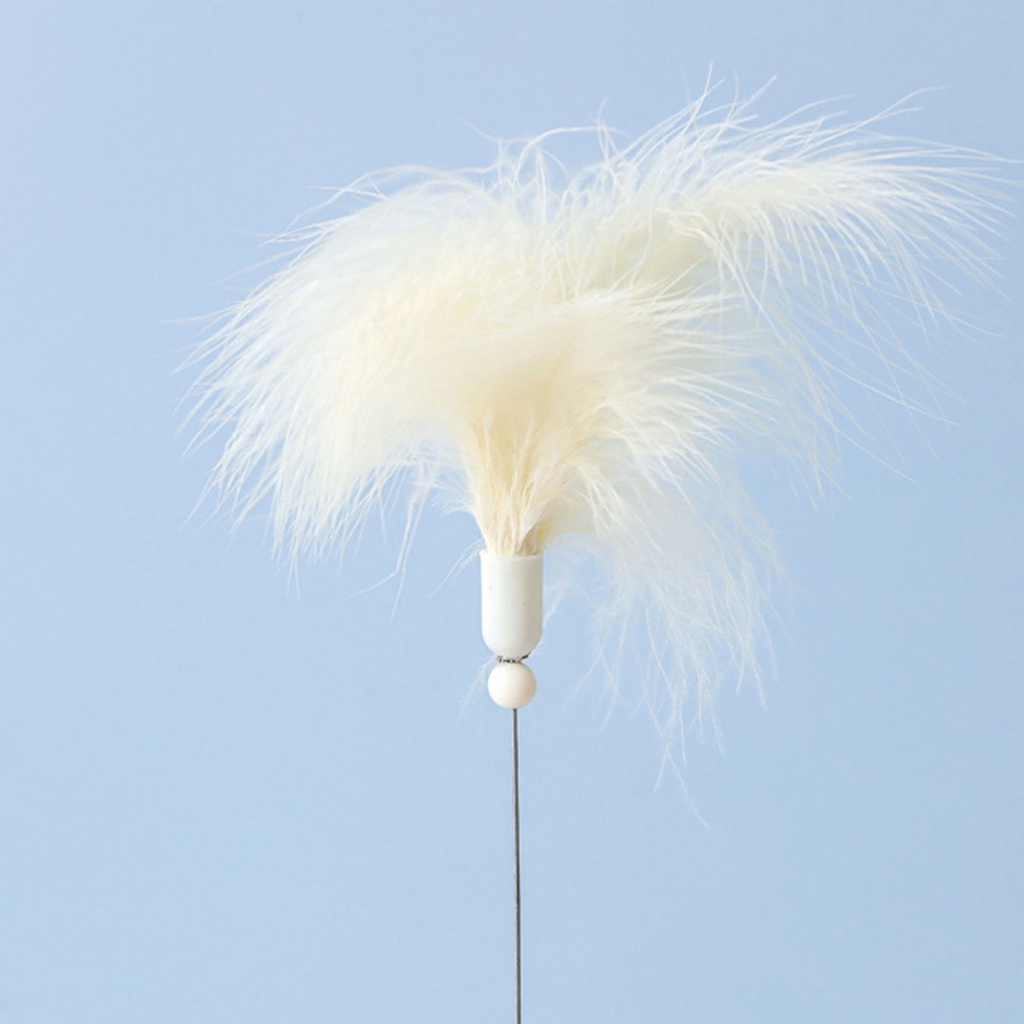 Elsabell. Tháp bóng lăn bàn xoay  gắn thanh lông vũ thích hợp làm bài tập cho mèo vận động