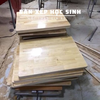 [Mã LIFEBKA5 giảm 10% tối đa 1 Triệu đơn 500k] mặt bàn gổ tự nhiên 50x70 dày 17mm loại AC