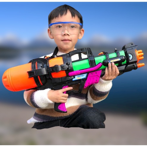 Súng Bắn Nước Cho Bé Dorakids Dài 38cm - Kèm Kính Bảo Hộ Và Dây Đeo