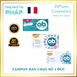 Băng vệ sinh Tampon OB mẫu mới nhất nhiều loại, Hàng Đức