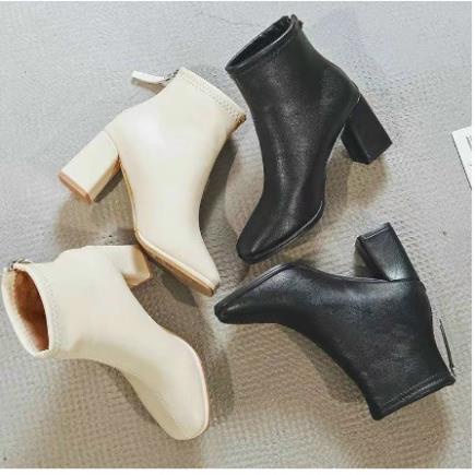 Bốt da nữ đế cao 5P(QUÀ TẶNG)