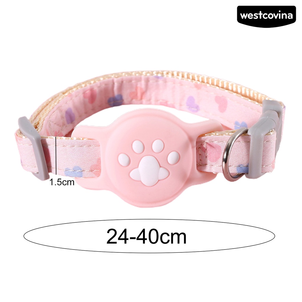 [COD]♘1 Bộ Vòng Đeo Cổ Chống Thất Lạc Bằng Silicon Có Thể Điều Chỉnh Cho Thú Cưng