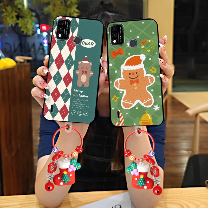 Anti-knock Cover Phone Case For Itel A48 glisten Hanging ring foothold Anti-dust phone stand holder New Arrival Original