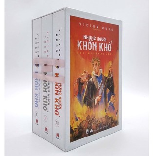Sách Những Người Khốn Khổ (3 quyển, có hộp)