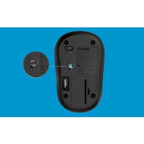 Bộ Bàn Phím Chuột Không Dây Rapoo X1800S Hàng Chính Hãng, Bảo Hành 24 Tháng