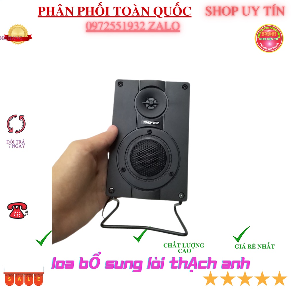 Loa treble rời thạch anh chân đế hàng đẹp 1 đôi