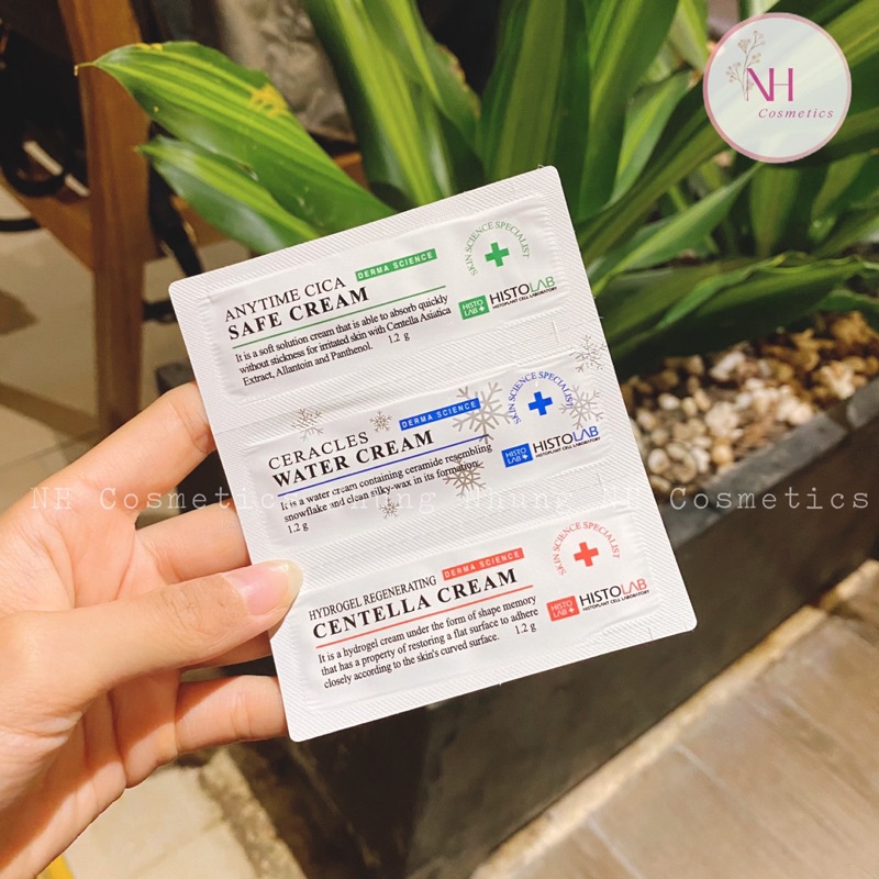 Tái Tạo Da Derma Science Safe-Water-Centella Sample 1-1.2g