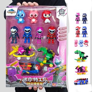 Đồ chơi mô hình miniforce bộ miniset biệt đội siêu nhân nhí