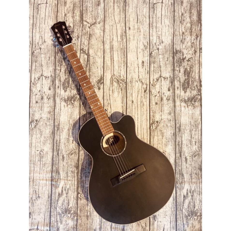 Đàn Guitar Acoustic ST-01CE Black có gắn EQ giá rẻ
